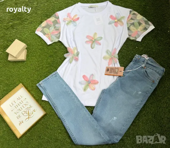 Памучни дамски комплекти , снимка 2 - Спортни екипи - 49756032