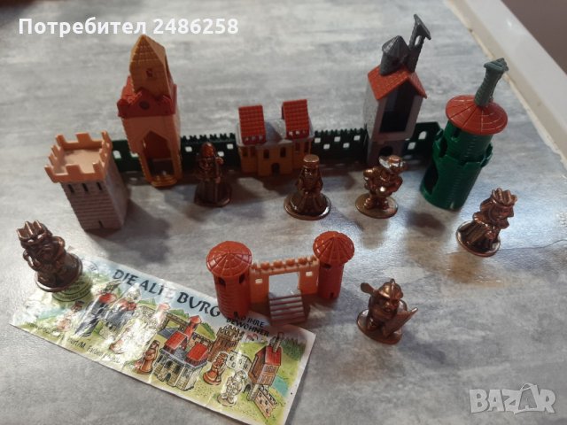 ЛОТ Метални фигурки - войници Серия Стария Замък от Киндер, снимка 3 - Колекции - 33040997