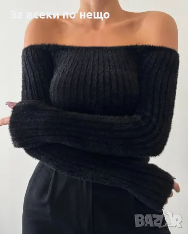 Дамска Блуза С Дълъг Ръкав - 3 Налични Цвята Код A378, снимка 4 - Блузи с дълъг ръкав и пуловери - 48672847