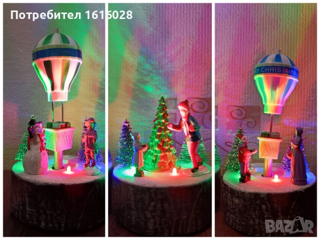 Коледни LED фигури за изграждане на селца и градчета., снимка 16 - Декорация за дома - 51312219