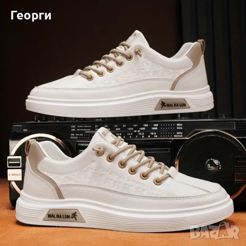 Унисекс скейт бели маратонки, р-р 39 и 43, снимка 6 - Маратонки - 52427861