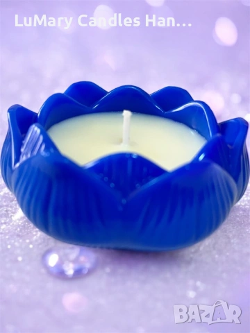 Свещ “Цвете”, снимка 6 - Декорация за дома - 53223258