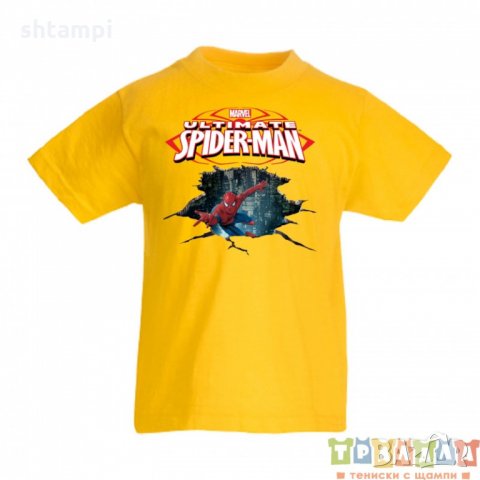 Детска тениска Spiderman Човекът паяк 6