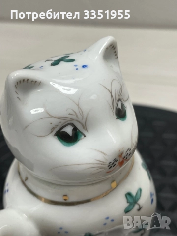 Красива антикварна каничка за Мляко Коте, снимка 7 - Сервизи - 51876302