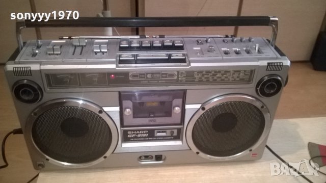 *sharp-OLD BIG SHARP-колекционерска машина-внос швеицария, снимка 7 - Радиокасетофони, транзистори - 26324692