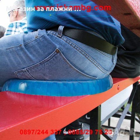 Ортопедична Силиконова Възглавница за стол или седалка Egg Sitter - код 2233, снимка 7 - Други стоки за дома - 26720057