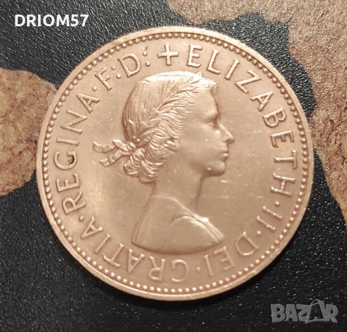 Монети Великобритания>Кралица Елизабет II[1963,1966], снимка 2 - Нумизматика и бонистика - 50768000