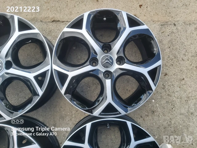 4 броя алуминиеви джанти за Citroen C3,C3 Picasso,DS3 16, снимка 9 - Гуми и джанти - 50848892