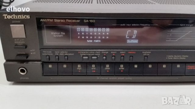 Ресивър Technics SA-160-2, снимка 2 - Ресийвъри, усилватели, смесителни пултове - 28626788