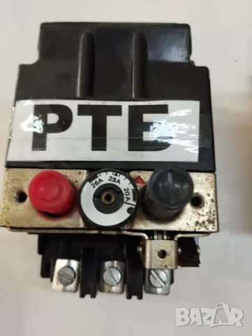 Моторна защита АТ00 , Автоматичният токопрекъсвач It = 20-26 ампера ; Im = 208-312 ампера 