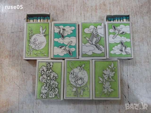 Лот от 7 бр. неизползвани румънски кибрита