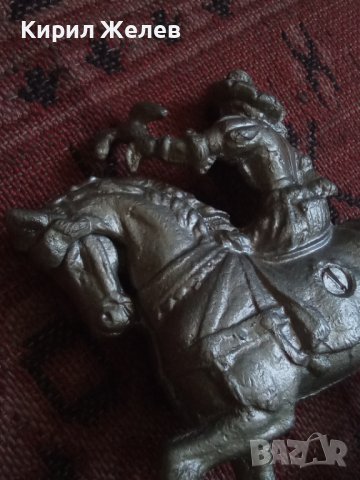 Сувенир стар кон с конник ловец  29123, снимка 18 - Декорация за дома - 37270650