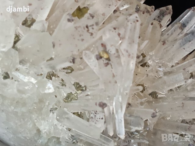 №104, Кварц, Планински кристал,Кварцова друза,Quartz Bulgaria,BGminerals,, снимка 6 - Декорация за дома - 44115984