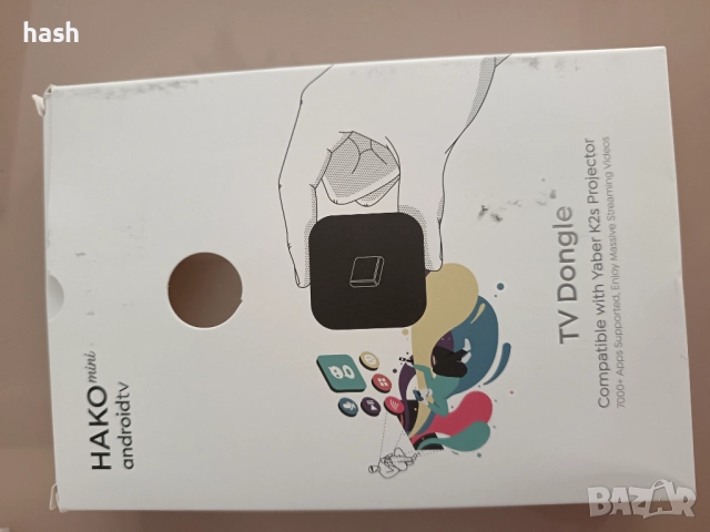 Видео проектор Yaber K2 800 ANSI Lumens 1080P Full HD WiFi6 Bluetooth, видео 4K Вграден TV Dongle с , снимка 12 - Телевизори - 52182462