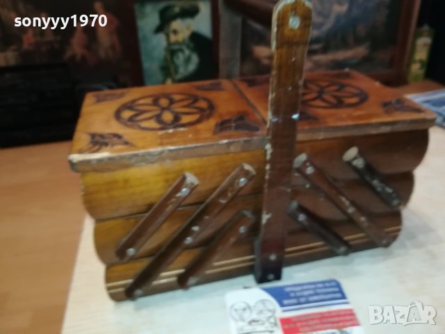 КРАСИВА КУТИЯ ОТ ФРАНЦИЯ 0301241602, снимка 10 - Антикварни и старинни предмети - 43641445