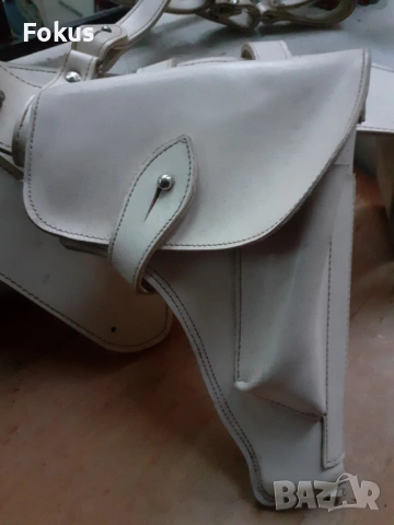 Стар СОЦ милиционерски колан с портупей и кобур, снимка 4 - Антикварни и старинни предмети - 53268669