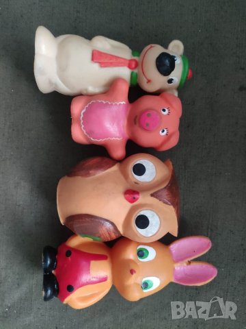 Продавам стари гумени фигури 