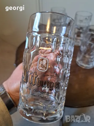 немски халби за бира Bitburger 0,3l      14/5, снимка 4 - Колекции - 48965836