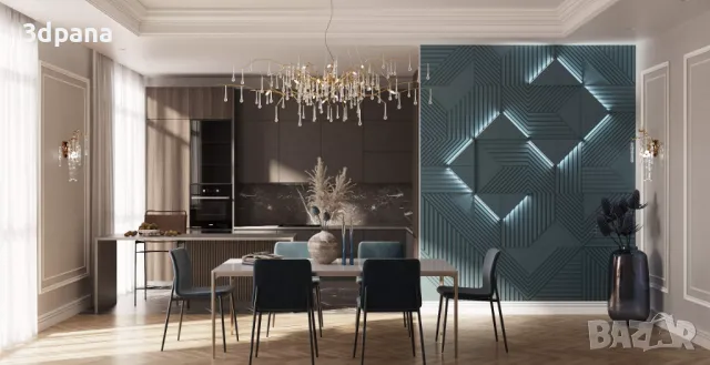 3D панели, облицовки за стени и тавани, пана №0012, снимка 5 - Пана - 47739835