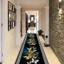 Луксозен флорален килим за коридора, 4размера