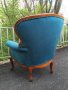 Ретро кресло / претапицирано , снимка 4