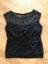Черна блузка , нова, М, снимка 1 - Тениски - 26617179