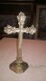 кръст с христос-21х11х8см-мед/месинг-внос швеция, снимка 13