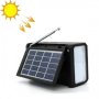 Безжично соларно радио с блутут, фенер и USB място за флашка, снимка 2