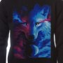 Нов мъжки суичър с дигитален печат GALAXY WOLF, Серия вълци, снимка 6