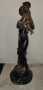разкошна масивна бронзова фигура 67 см статуя статуетка, снимка 3