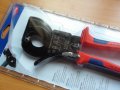 KNIPEX 95 31 250 - PROFI Кабелна Ножица 32mm/240mm²!! ЧИСТО НОВА !! ORIGINAL KNIPEX Made in Germany!, снимка 5