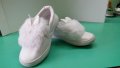 Детски бели спортни обувки Fashion с пухчета и ушички - като зайче, снимка 12