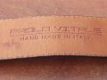 Колан PAOLO VITALE HAND MADE IN ITALI 100% Естествена кожа, снимка 7