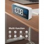 8808 Електронен настолен часовник с аларма и термометър, с големи светещи цифри, снимка 7