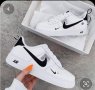 Nike Мъжки Бели Черни Маратонки Кецове Спортни Обувки Найк