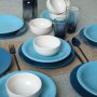 ПЪЛЕН СЕРВИЗ ЗА МАСА, KERAMIKA, 18 ЧАСТИ, КЕРАМИКА, BLUE MIX, снимка 9