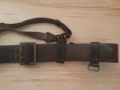 Колан офицерски с портупей, естествена кожа, снимка 12