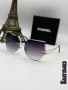 очила с черен обикновен калъф и ув защита chanel , снимка 9