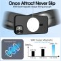 Магнитен калъф WXX за iPhone 12/iPhone 12 Pro, съвместим с MagSafe, 6.1” полупрозрачен зелен, снимка 5