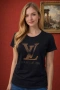 Нов Модел Дамска Тениска Louis Vuitton , снимка 2