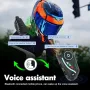 V8 5.2 Bluetooth интерком за мотоциклет с FM и споделяне на музика Слушалки за каска, снимка 4