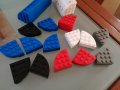 Lego тухлички заоблен ъгъл 4х4, снимка 1 - Колекции - 37361265