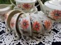 Немски антикварен сервиз за чай, снимка 2
