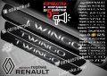 ПРАГОВЕ карбон RENAULT TWINGO фолио стикери reptwa, снимка 1