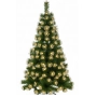 Коледна елха с вградени светлини - магията на Коледа - 150см, снимка 2