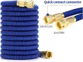 Високо КАЧЕСТВО! Разтегателен маркуч 15/75м и 10/50м за поливане Garden Hose, снимка 7