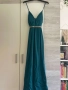 Чисто Нова! Дамска Дълга Елегантна Зелена Официална рокля за Нова Година Jack’s Размер 36/ S, снимка 1