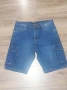 Дънкови карго къси пант - бермуди, снимка 3