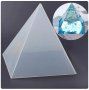 15 х 15см голяма Пирамида силиконов молд за свещ сапун епоксидна смола декорация свещи Египет сфинкс