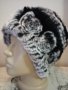 Дамска шапка Естествен косъм Чинчила, снимка 1 - Шапки - 38711498